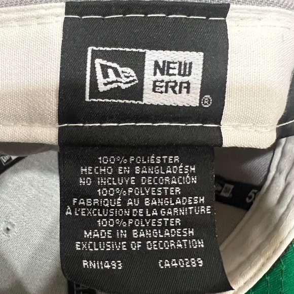 New Era, 59Fifty Fitted Hat, Cincinnati Reds, Grey & Red - Picture 9 of 9